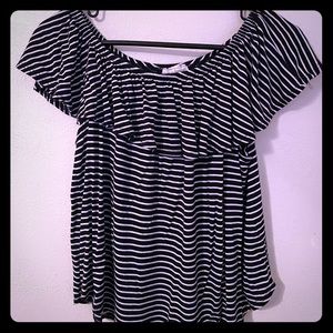 Free Kisses off the shoulder blouse